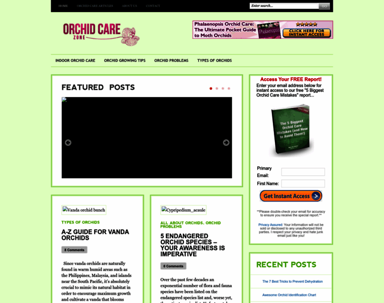 Orchidcarezone.com thumbnail