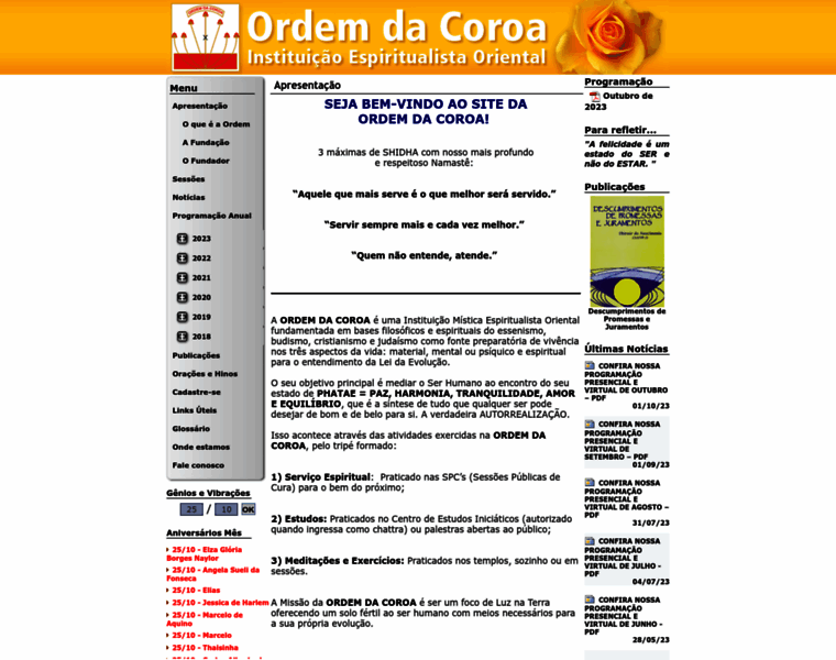 Ordemdacoroa.com.br thumbnail