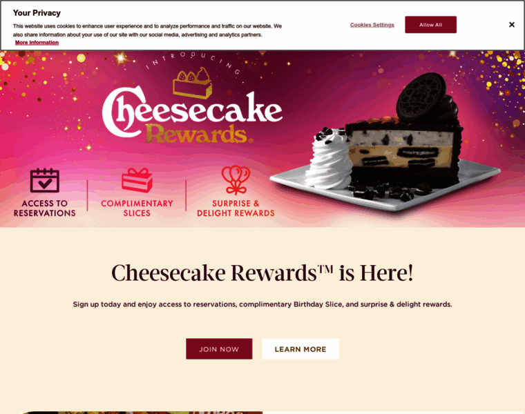Order.thecheesecakefactory.com thumbnail