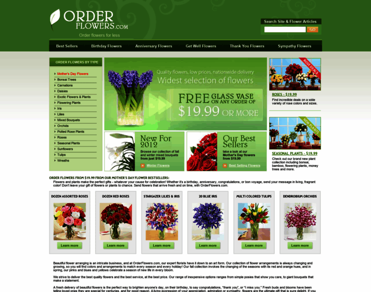 Orderflowers.com thumbnail