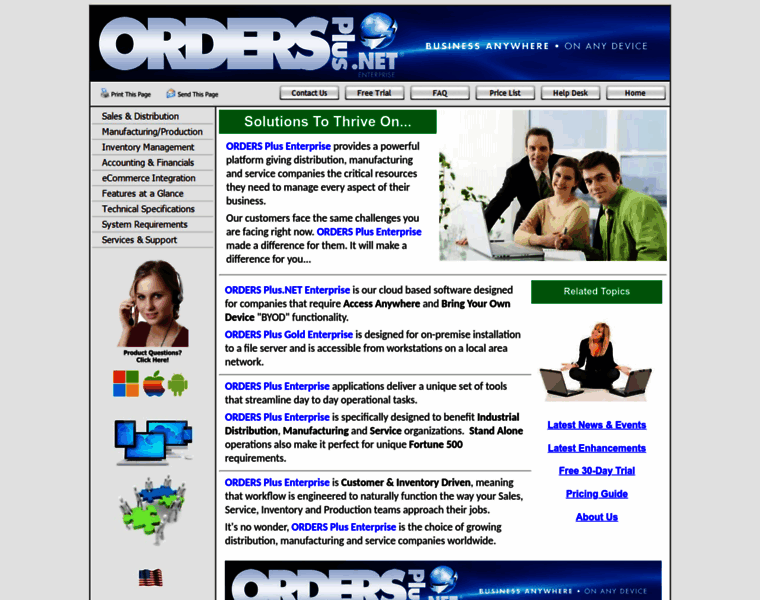 Ordersplus.com thumbnail