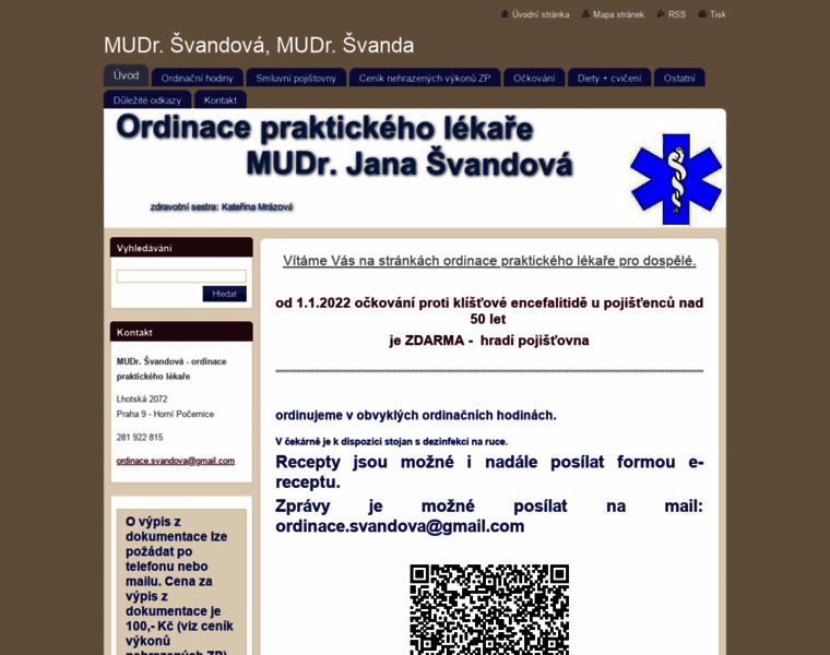Ordinace-svandova.cz thumbnail