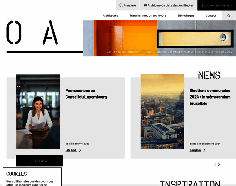 Ordredesarchitectes.be thumbnail Ordredesarchitectes.be thumbnail