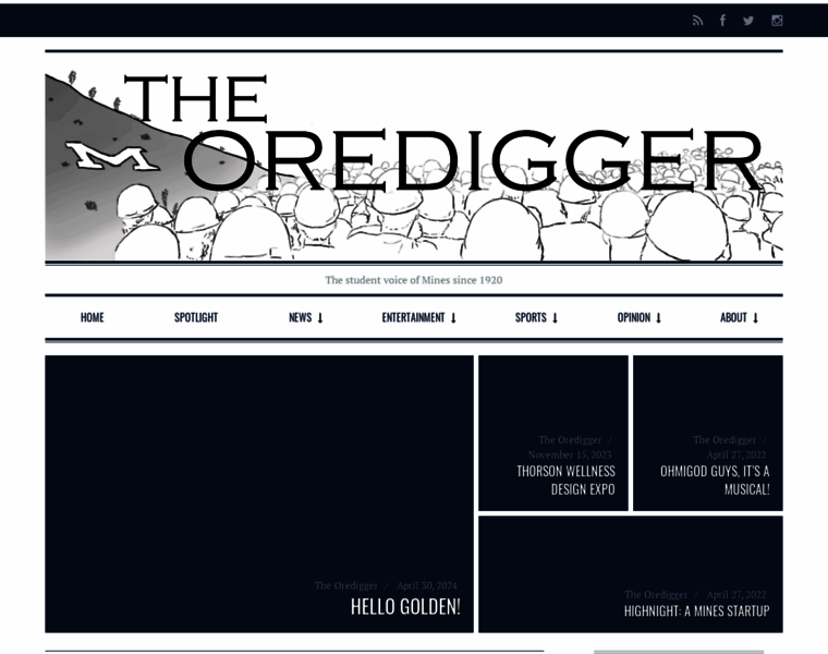 Oredigger.net thumbnail