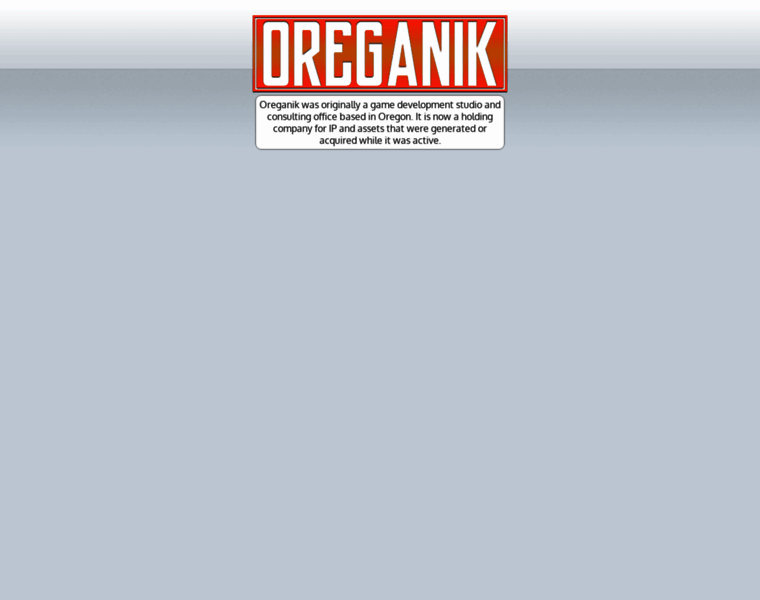 Oreganik.com thumbnail