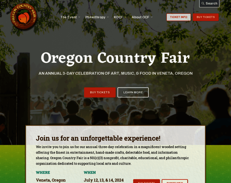 Oregoncountryfair.org thumbnail