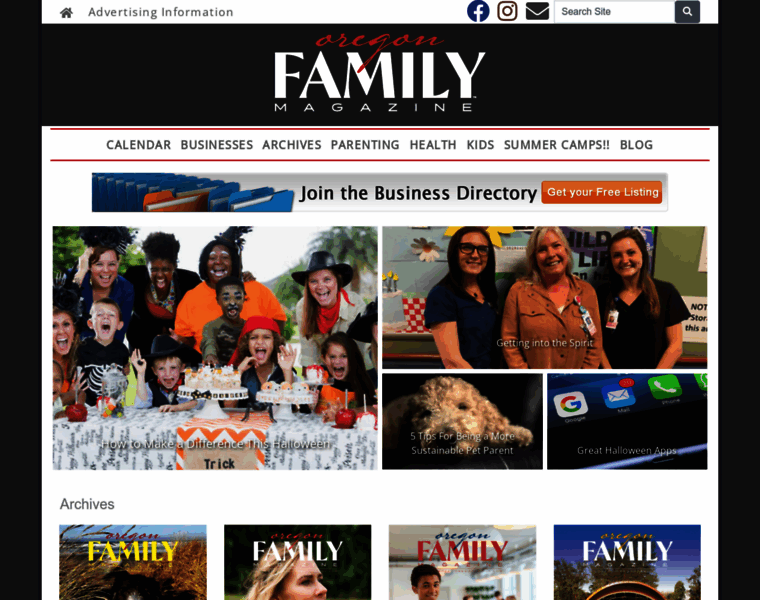 Oregonfamily.com thumbnail