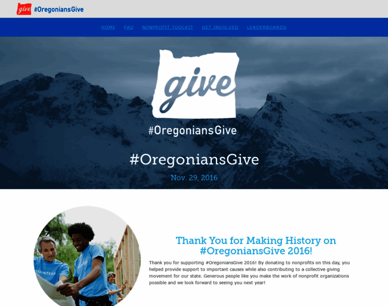 Oregoniansgive.org thumbnail