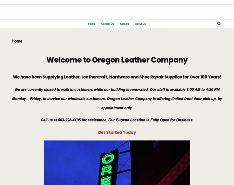 Oregonleatherco.com thumbnail