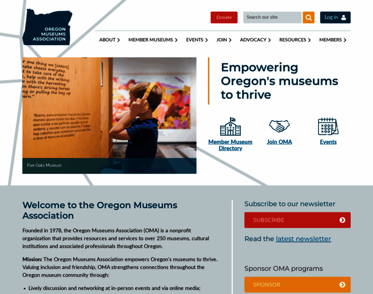 Oregonmuseums.org thumbnail