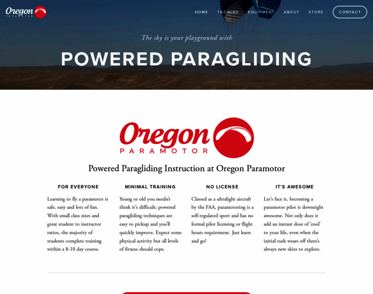 Oregonparamotor.com thumbnail