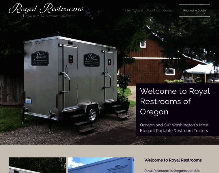 Oregonportablerestrooms.com thumbnail