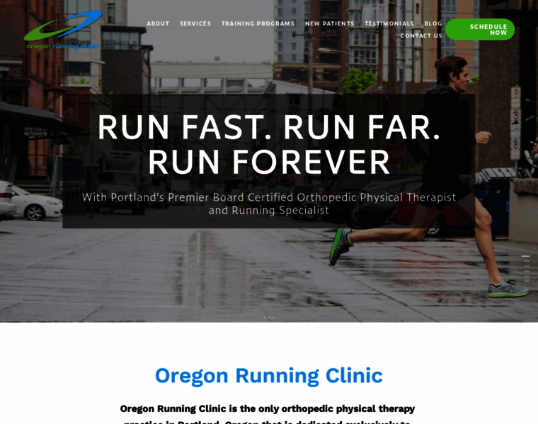 Oregonrunningclinic.com thumbnail