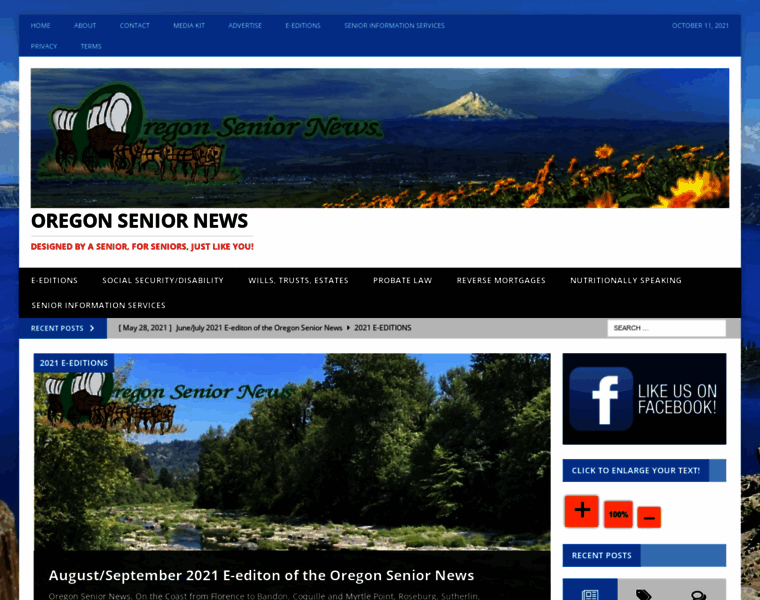Oregonseniornews.com thumbnail