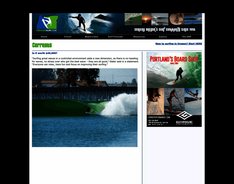 Oregonsurf.com thumbnail