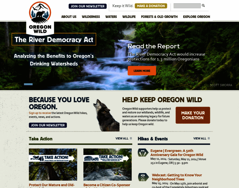 Oregonwild.org thumbnail