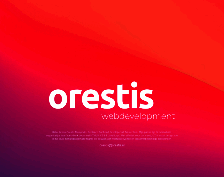 Orestis.nl thumbnail