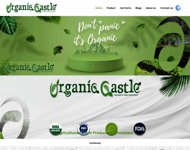 Organic-castle.com thumbnail