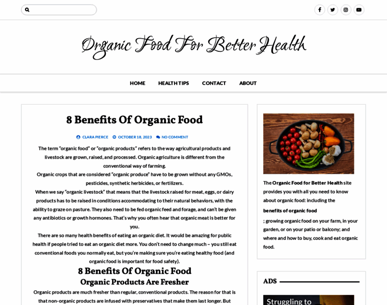 Organic-food-for-everyone.com thumbnail