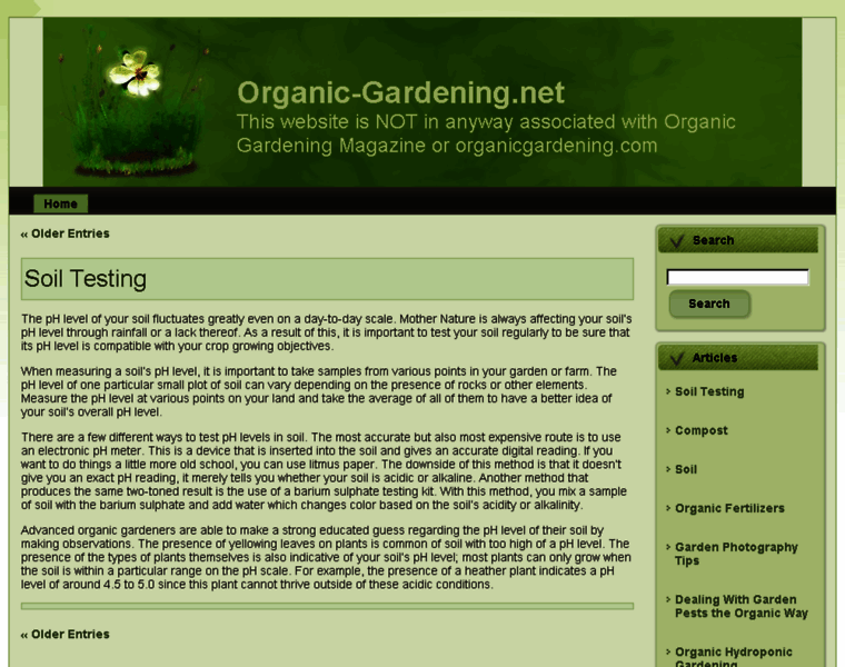 Organic-gardening.net thumbnail