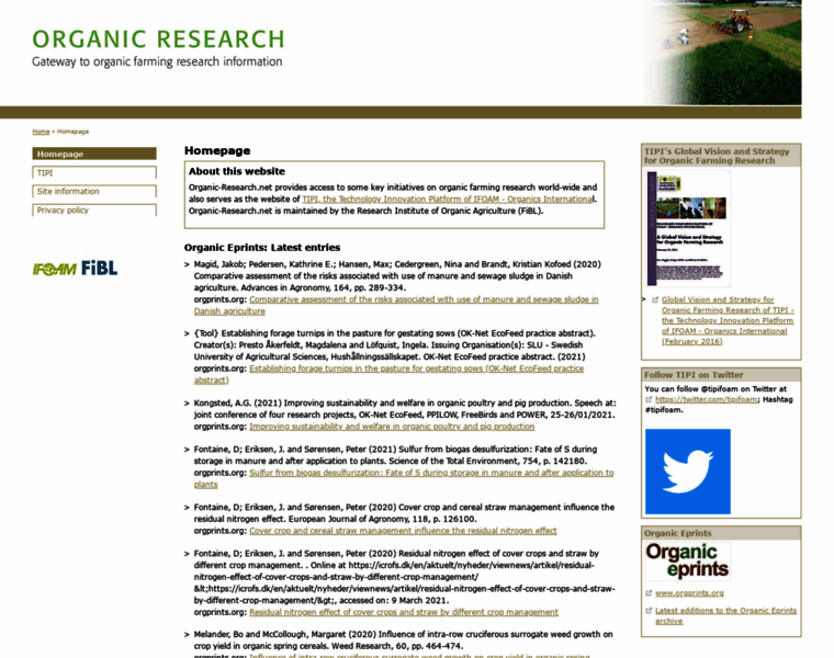 Organic-research.org thumbnail
