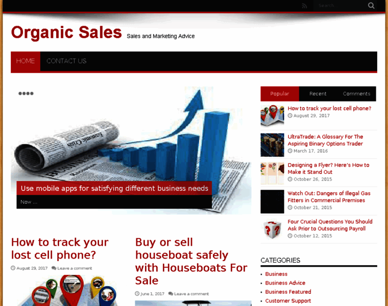 Organic-sales.com thumbnail
