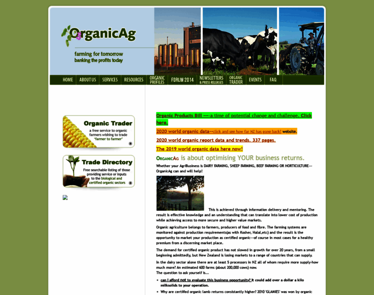 Organicag.co.nz thumbnail