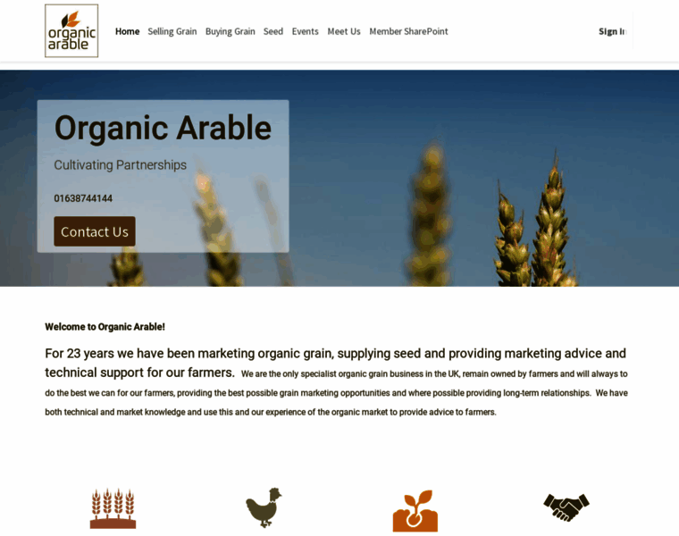 Organicarable.co.uk thumbnail