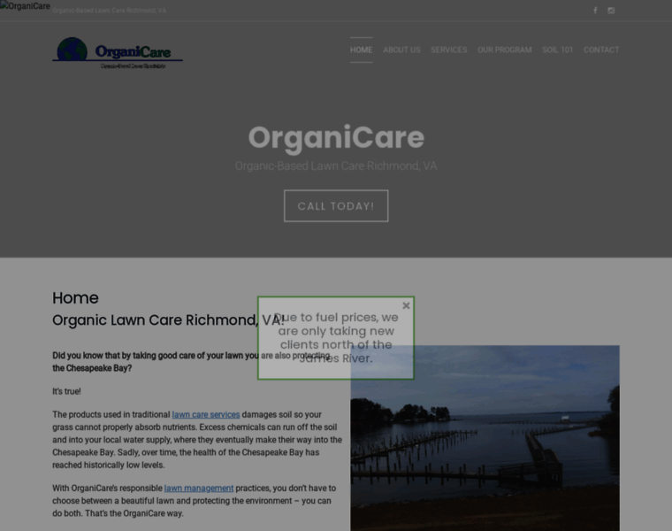 Organicareric.com thumbnail