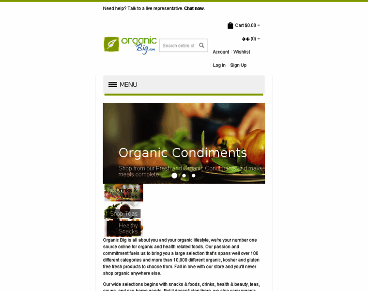 Organicbig.com thumbnail