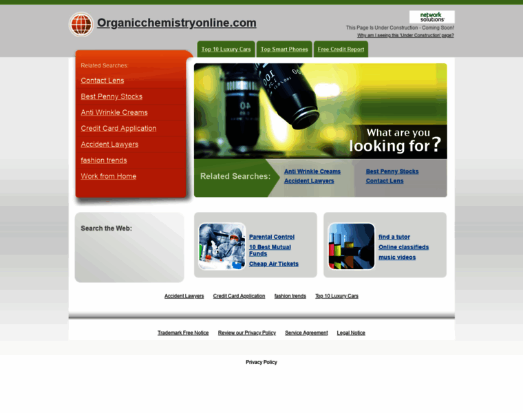 Organicchemistryonline.com thumbnail