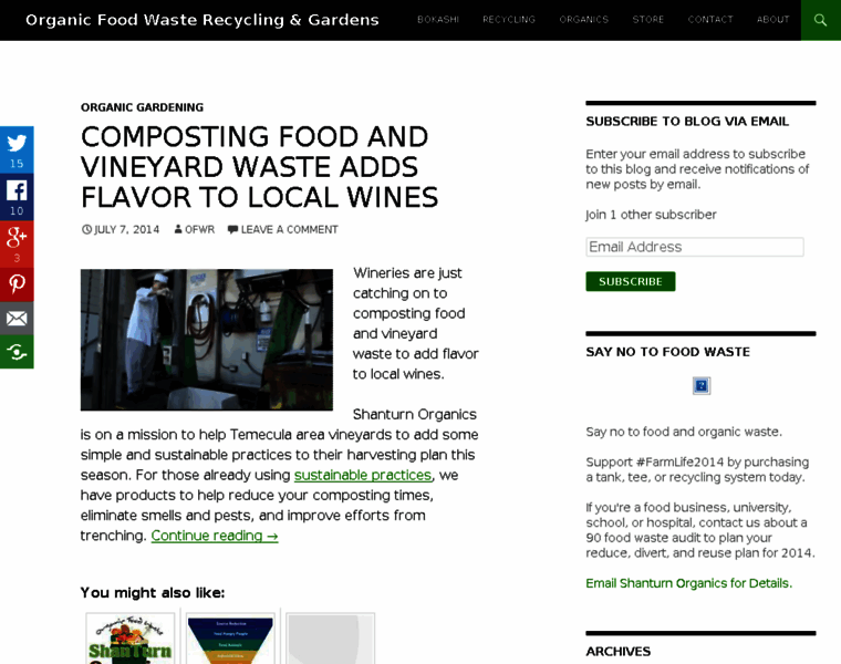 Organicfoodwasterecycling.com thumbnail