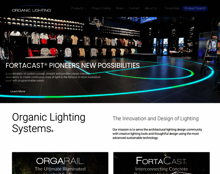 Organiclighting.com thumbnail