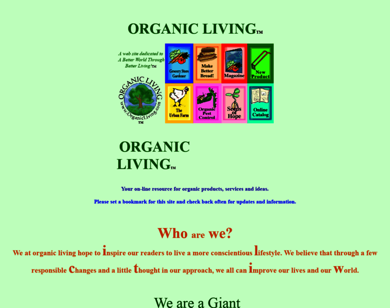 Organicliving.com thumbnail