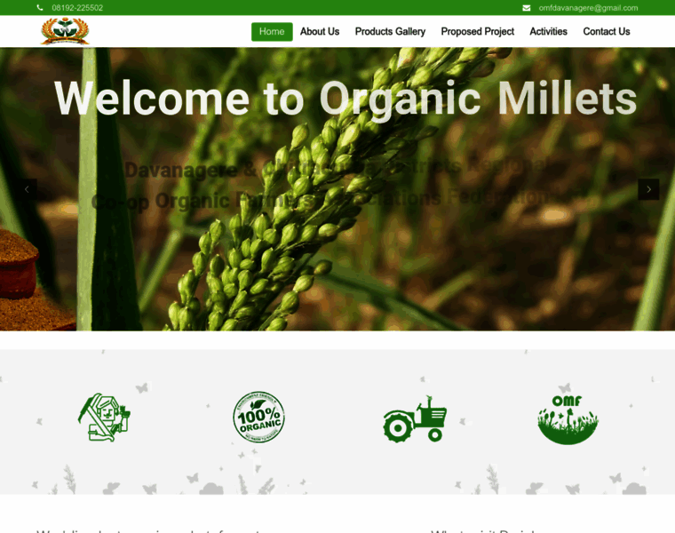 Organicmillets.org thumbnail