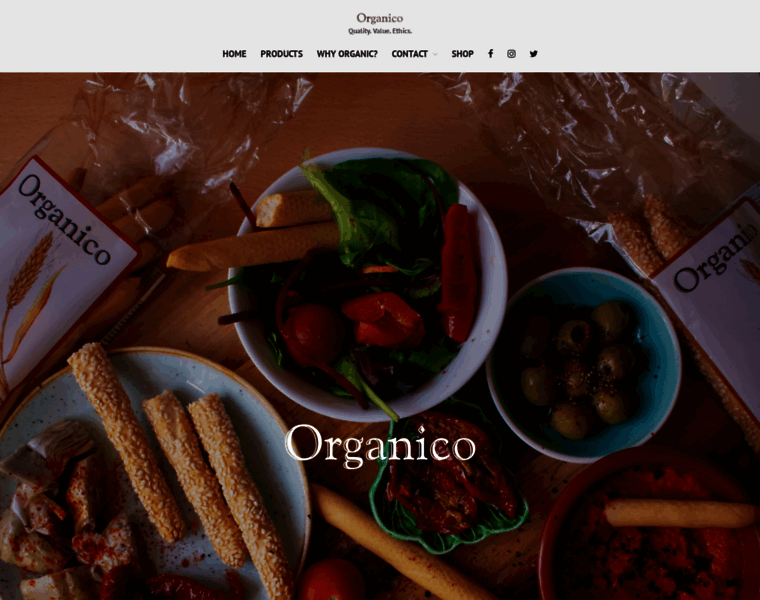 Organico.co.uk thumbnail
