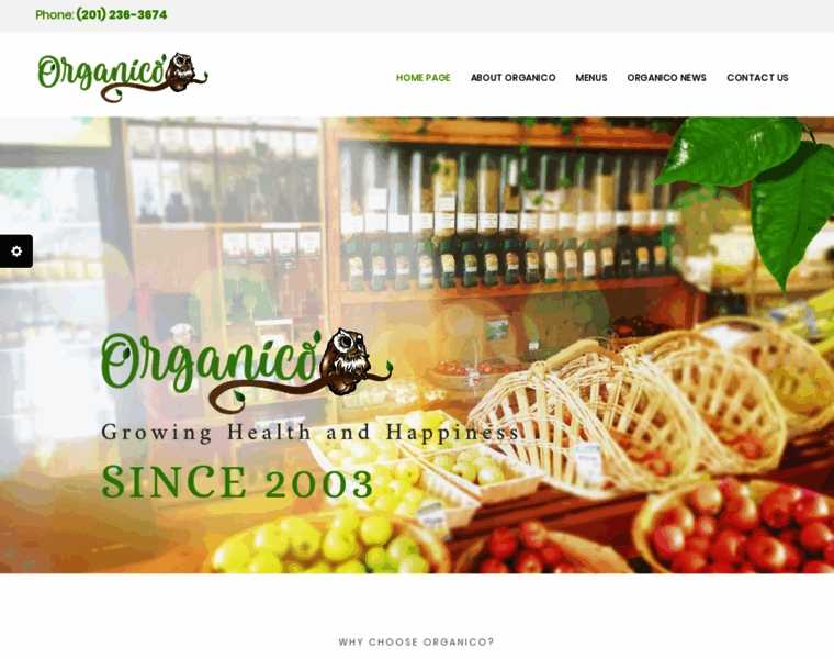 Organicogrocerycafe.com thumbnail