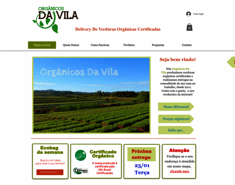 Organicosdavila.com.br thumbnail