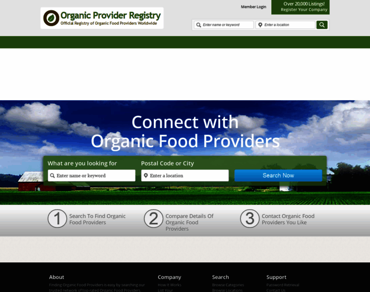 Organicproviders.com thumbnail