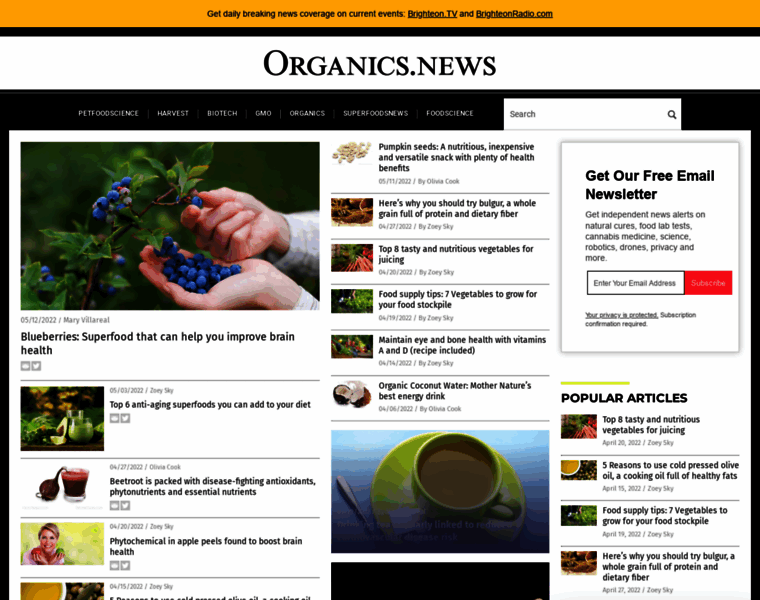 Organics.news thumbnail
