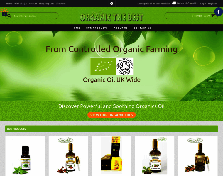 Organicthebest.co.uk thumbnail