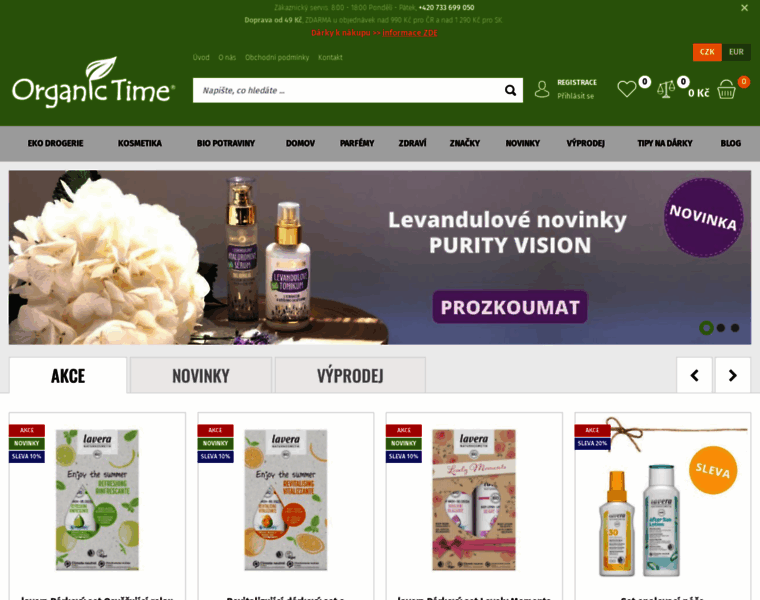 Organictime.cz thumbnail