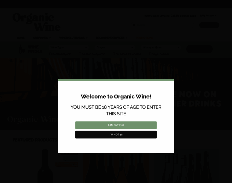 Organicwine.com.au thumbnail