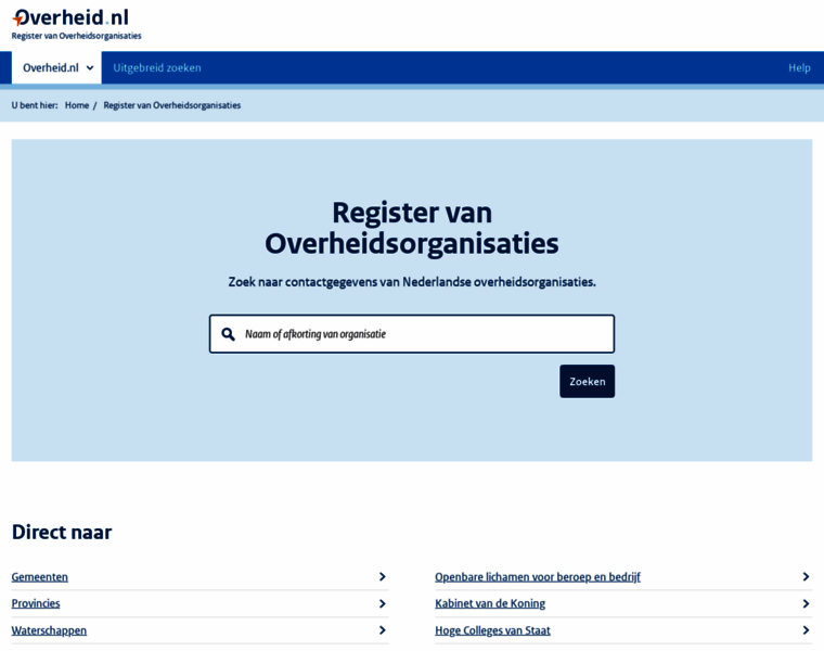 Organisaties.overheid.nl thumbnail