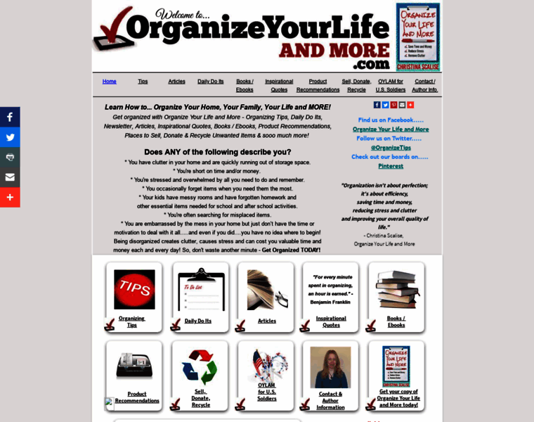 Organizeyourlifeandmore.com thumbnail