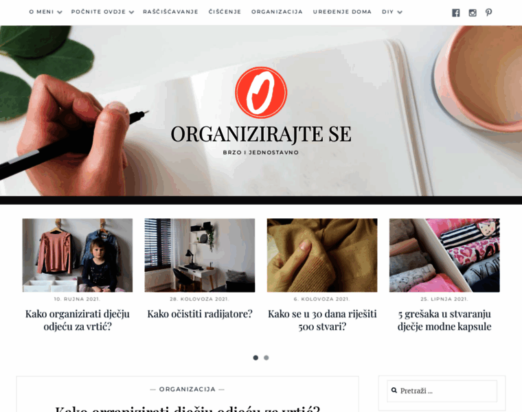 Organizirajtese.com.hr thumbnail