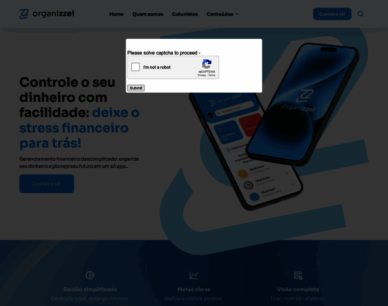 Organizzei.com.br thumbnail