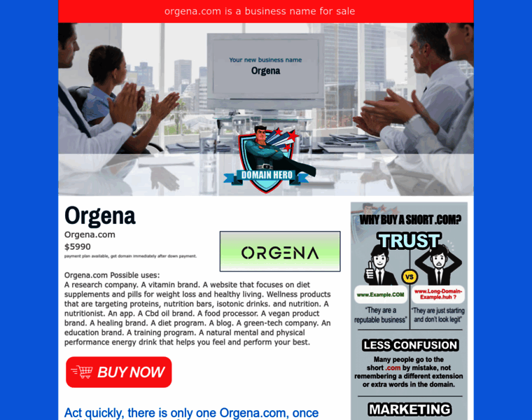 Orgena.com thumbnail