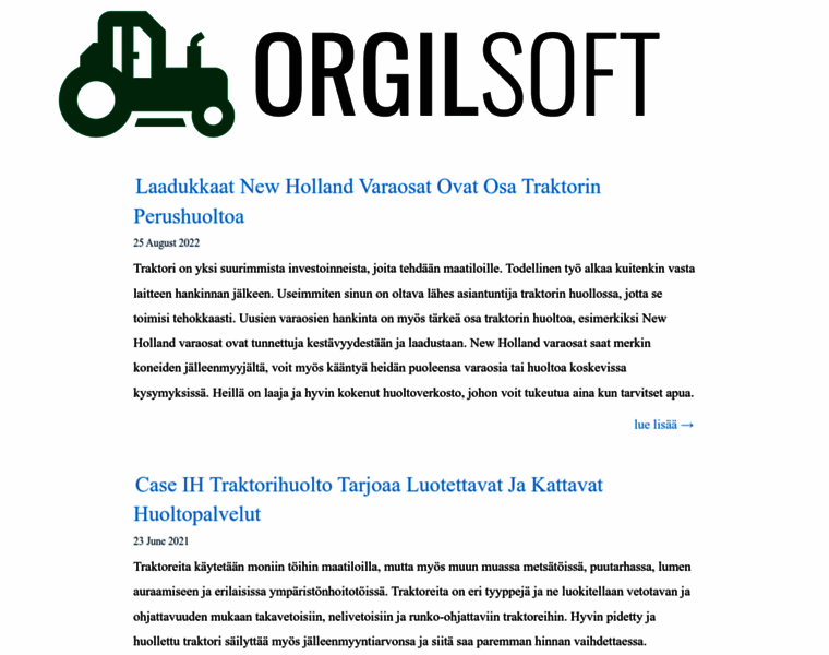 Orgilsoft.com thumbnail