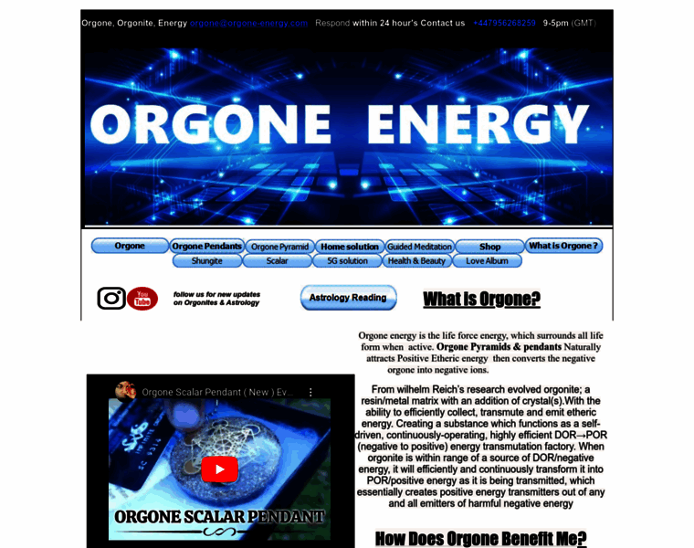 Orgone-energy.com thumbnail